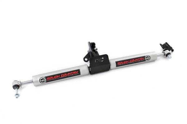 Rough Country - Rough Country N3 Dual Steering Stabilizer Incl. Mounting Brackets and Hardware - 8749630 - Image 1