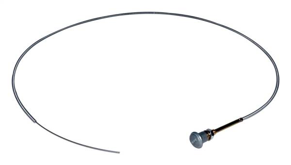 Crown Automotive Jeep Replacement - Crown Automotive Jeep Replacement Choke Cable Incl. Cable And Sheath Unpainted Engraved w/Choke  -  A1301 - Image 1