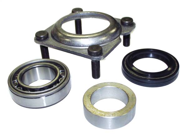 Crown Automotive Jeep Replacement - Crown Automotive Jeep Replacement Axle Shaft Bearing Kit Rear Incl. Ring/Oil Seal/Bearing/Retainer For Use w/Dana 35 And Dana 44  -  D35WJABK - Image 1