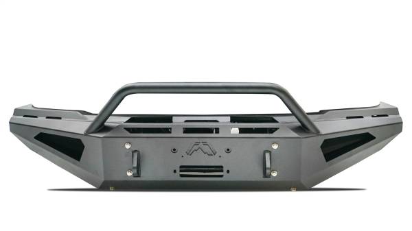 Fab Fours - Fab Fours Red Steel Front Bumper w/Pre-Runner Guard - DR19-RS4462-1 - Image 1