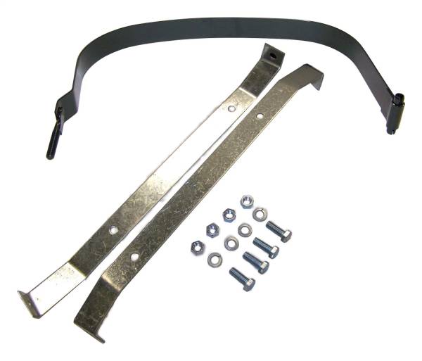 Crown Automotive Jeep Replacement - Crown Automotive Jeep Replacement Fuel Tank Strap Kit Center 3 Piece w/15 Gallon Tank  -  5356651K - Image 1