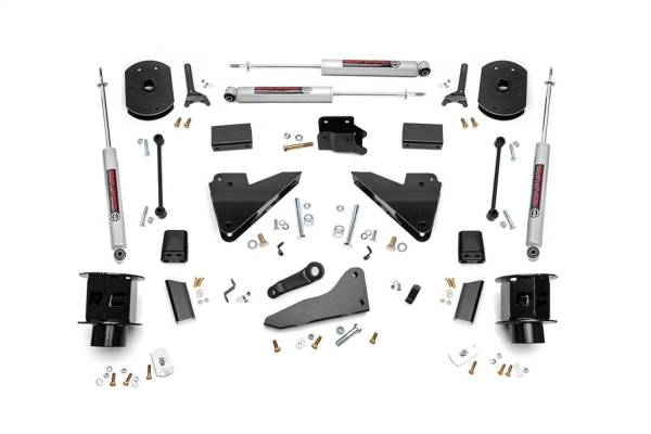 Rough Country - Rough Country Suspension Lift Kit w/Shocks 5 in. Lift - 35720 - Image 1