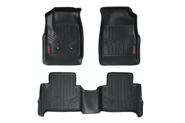 Rough Country - Rough Country Heavy Duty Floor Mats Front And Rear 3 pc. - M-21513 - Image 1