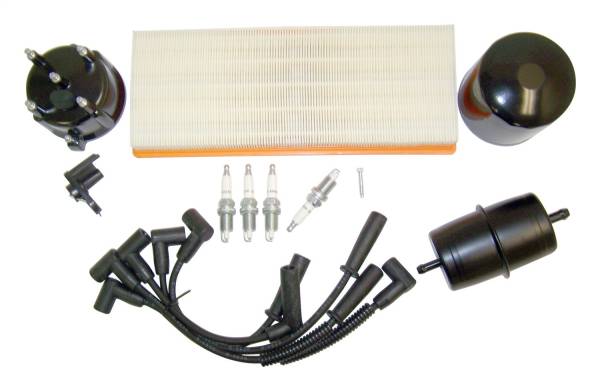 Crown Automotive Jeep Replacement - Crown Automotive Jeep Replacement Tune-Up Kit Incl. Air Filter/Oil Filter/Spark Plugs w/Metric Oil Filter Threads  -  TK14 - Image 1