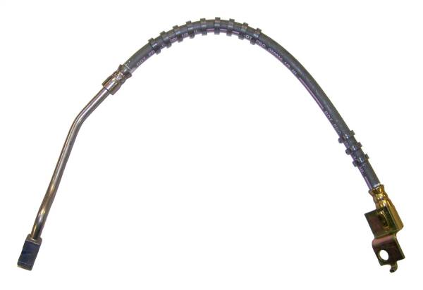 Crown Automotive Jeep Replacement - Crown Automotive Jeep Replacement Brake Hose Front Right For Use w/o ABS  -  52006472 - Image 1