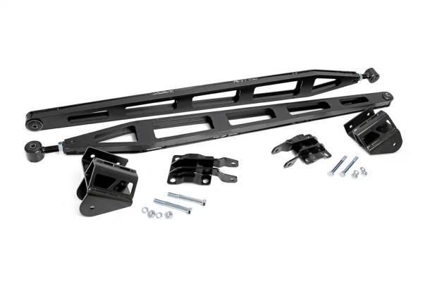 Rough Country - Rough Country Traction Bar Kit For Models w/6 in. Lift Incl. Traction Bars Axle Brackets Frame Brackets Hardware - 81000 - Image 1