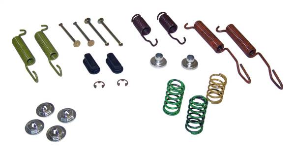 Crown Automotive Jeep Replacement - Crown Automotive Jeep Replacement Drum Brake Hardware Kit Rear  -  H7128 - Image 1