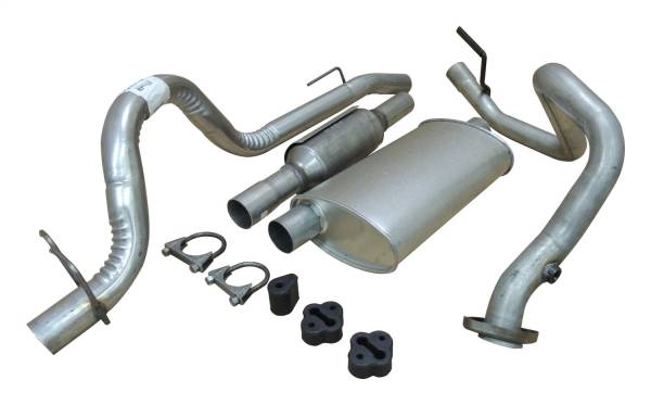 Crown Automotive Jeep Replacement - Crown Automotive Jeep Replacement Exhaust Kit Incl. Complete Kit  -  52018177K - Image 1