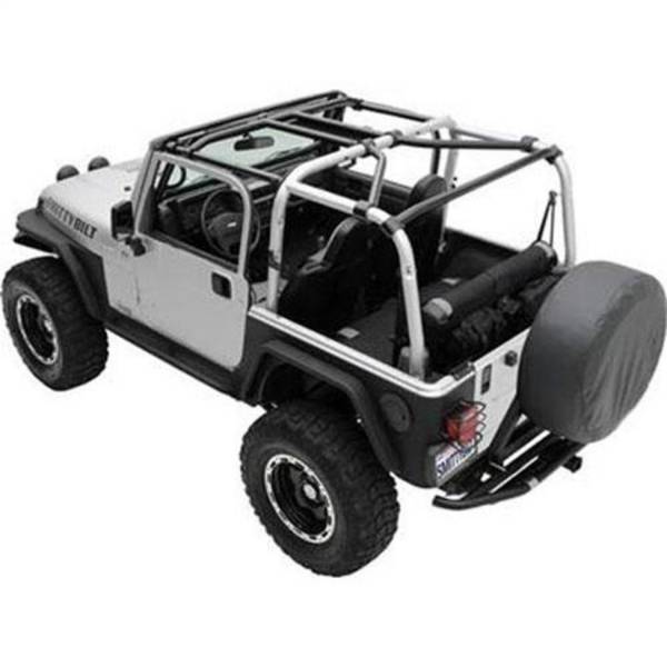 Smittybilt - Smittybilt SRC Roll Cage Kit 8 pc. Gloss Black - 76901 - Image 1