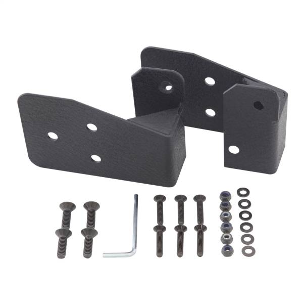 Smittybilt - Smittybilt Door Mirror Relocation Bracket Textured Black - 8691 - Image 1