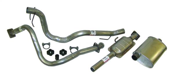 Crown Automotive Jeep Replacement - Crown Automotive Jeep Replacement Exhaust Kit Incl. Complete Kit  -  52040278K - Image 1