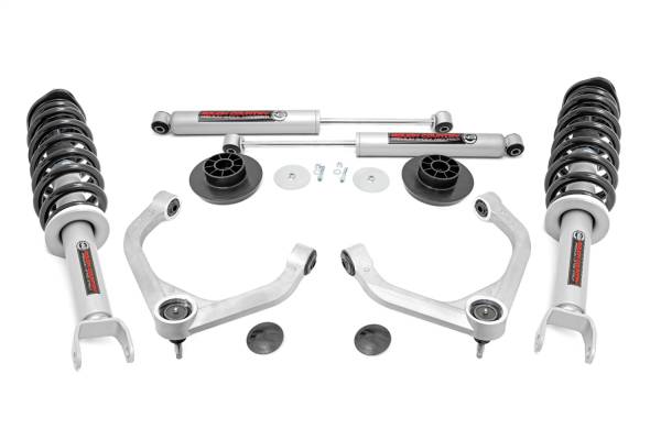 Rough Country - Rough Country Bolt-On Lift Kit w/Shocks 3 in. Lift w/N3 Struts And Rear N3 Shocks - 31231 - Image 1