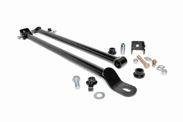 Rough Country - Rough Country Kicker Bar Kit For 4-6 in. Lift Incl. Mounting Brackets Hardware - 1557BOX6 - Image 1