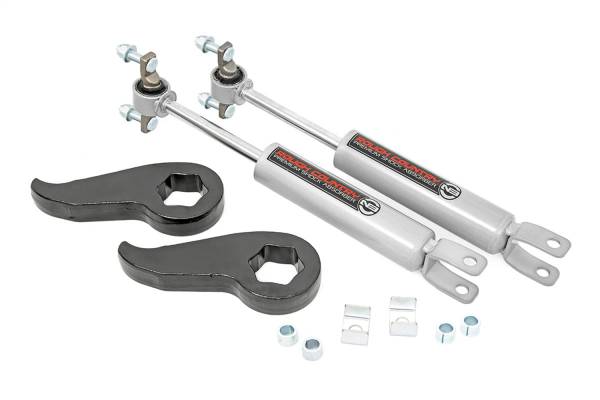 Rough Country - Rough Country Leveling Torsion Bar Keys 1.5-2 in. Lift Premium N3 Shocks - 959430 - Image 1