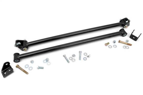 Rough Country - Rough Country Kicker Bar Kit For 4-6 in. Lift Incl. Mounting Brackets Hardware - 1598BOX6 - Image 1