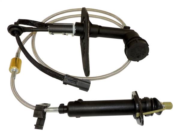 Crown Automotive Jeep Replacement - Crown Automotive Jeep Replacement Clutch Hydraulic Assembly Left Hand Drive Incl. Clutch Master Cylinder/Slave Cylinder/Cap/Interlock Switch/Diaphragm And Bushing  -  52109746AB - Image 1