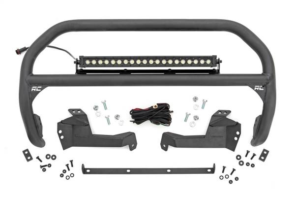 Rough Country - Rough Country Nudge Bar w/Black Series DRL LED - 51042 - Image 1