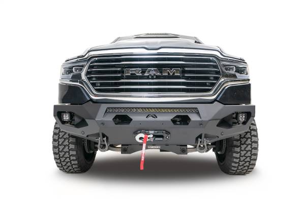 Fab Fours - Fab Fours Matrix Front Bumper 2 Stage Black Powder Coat 7/8 in. D-Ring Mounts No Guard - DR19-X4251-1 - Image 1