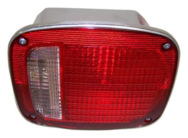 Crown Automotive Jeep Replacement - Crown Automotive Jeep Replacement Tail Light Assembly Left Chrome  -  5457197C - Image 1