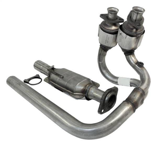 Crown Automotive Jeep Replacement - Crown Automotive Jeep Replacement Exhaust Pipe Front Incl. 3 Catalytic Converters  -  52059681AD - Image 1