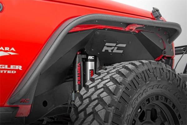 Rough Country - Rough Country Inner Fenders Incl. Forward Inner Fenders Middle Inner Fenders Rear Brackets Mounting Hardware For Use w/Vertex Shocks - 1195V - Image 1