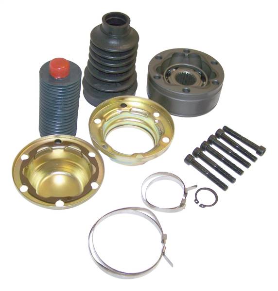 Crown Automotive Jeep Replacement - Crown Automotive Jeep Replacement CV Joint Repair Kit Front Axle End Incl. CV Joint/Caps/Boot/Snap Rings/Bolts/Grease  -  520994FRK - Image 1