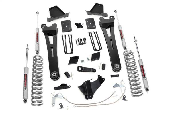 Rough Country - Rough Country Radius Arm Lift Kit w/Shocks 6 in. Lift - 543.20 - Image 1