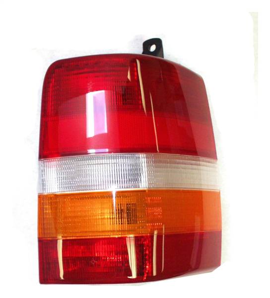 Crown Automotive Jeep Replacement - Crown Automotive Jeep Replacement Tail Light Assembly Right For Use w/ 1997-1998 Jeep ZG Grand Cherokee Europe Only Right w/4 Large Bulbs No Side Holes  -  55155740AA - Image 1