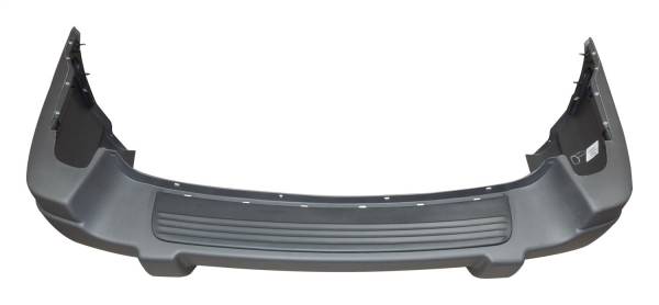 Crown Automotive Jeep Replacement - Crown Automotive Jeep Replacement Rear Bumper Fascia w/o Trailer Hitch Dark Gray Textured Finish  -  5EU81HS5AA - Image 1