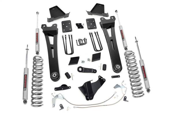 Rough Country - Rough Country Radius Arm Lift Kit w/Shocks 6 in. Lift - 541.20 - Image 1