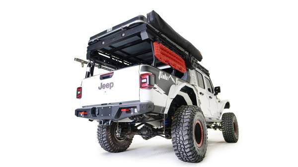 Fab Fours - Fab Fours Standard Rear Bumper w/Sensors - JT20-Y1952-1 - Image 1