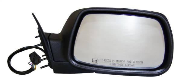 Crown Automotive Jeep Replacement - Crown Automotive Jeep Replacement Door Mirror Right Power Heated Memory Auto-Folding Black Textured Finish  -  55157072AG - Image 1