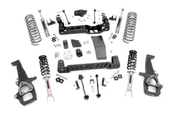 Rough Country - Rough Country Suspension Lift Kit w/Shocks 6 in. Lift Incl. Lifted Struts Rear N3 Shocks - 33232 - Image 1