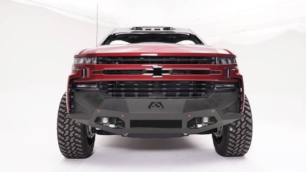 Fab Fours - Fab Fours Vengeance Front Bumper 2 Stage Black Powder Coated w/No Guard w/Sensors - CS19-D4051-1 - Image 1