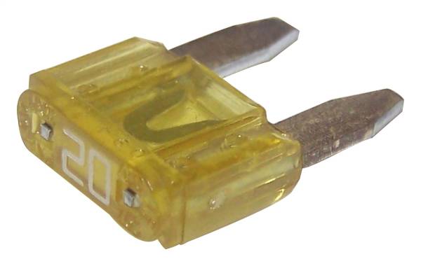 Crown Automotive Jeep Replacement - Crown Automotive Jeep Replacement Mini Fuse 20 Amp Mini Fuse  -  6101488 - Image 1