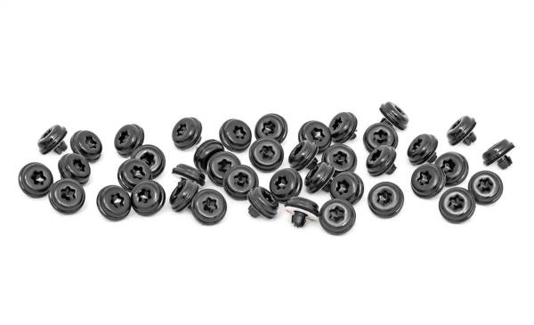 Rough Country - Rough Country Rivet Kit For Rough Country Fender Flare Incl. 40 Black Rivets - 10015 - Image 1