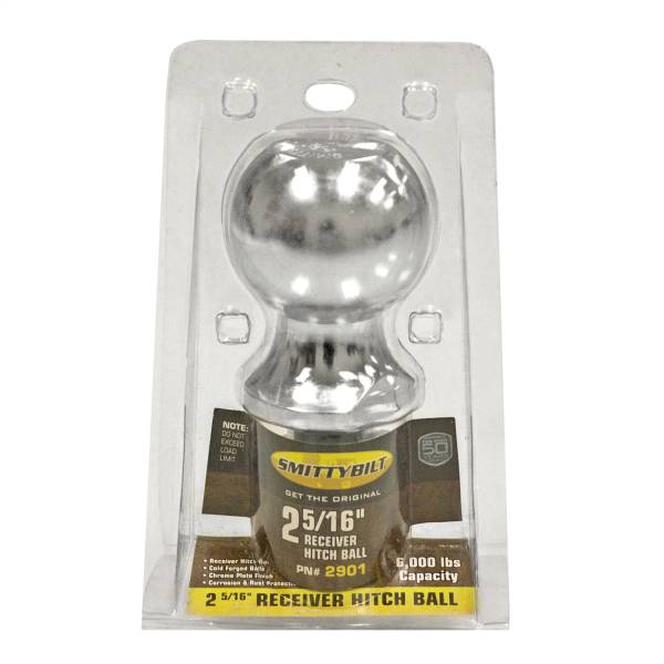 Smittybilt - Smittybilt Trailer Hitch Ball 2 5/16 in. - 2901 - Image 1