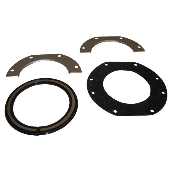 Crown Automotive Jeep Replacement - Crown Automotive Jeep Replacement Steering Knuckle Seal Kit Front Incl. 2 Retaining Plates/1 Felt Seal/1 Seal  -  J0915664 - Image 1