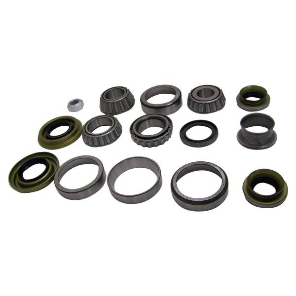 Crown Automotive Jeep Replacement - Crown Automotive Jeep Replacement Differential Master Overhaul Kit Front Incl. Pinion Nut/Seals/Bearings/Bearing Cups/Guide For Use w/Dana 30  -  D30EMASKIT - Image 1