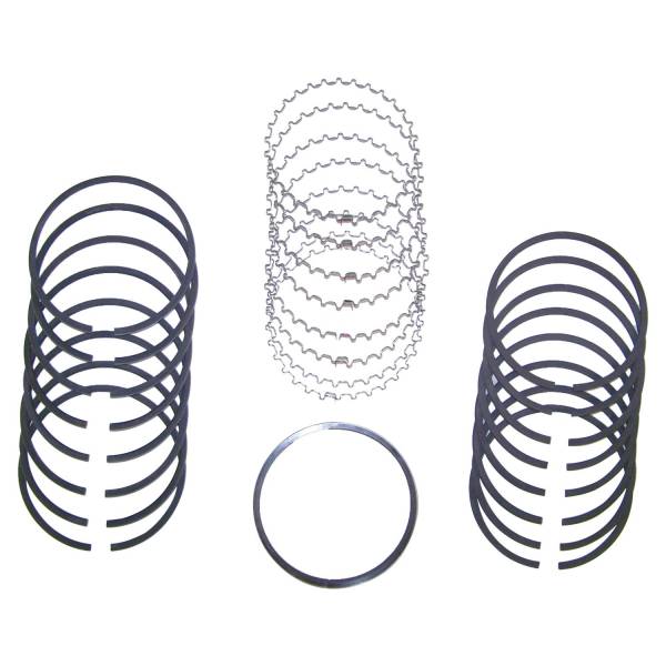 Crown Automotive Jeep Replacement - Crown Automotive Jeep Replacement Engine Piston Ring Set .010 in. Oversized For 8 Pistons  -  J3208067 - Image 1