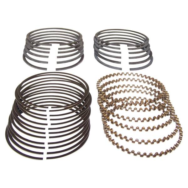 Crown Automotive Jeep Replacement - Crown Automotive Jeep Replacement Engine Piston Ring Set 0.010 in. Oversize Set Of 6  -  J8121684 - Image 1