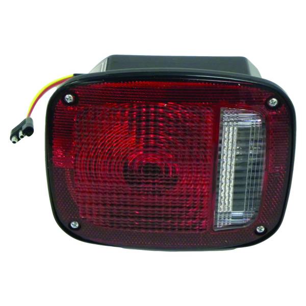 Crown Automotive Jeep Replacement - Crown Automotive Jeep Replacement Tail Light Assembly Left Black  -  J5457197 - Image 1