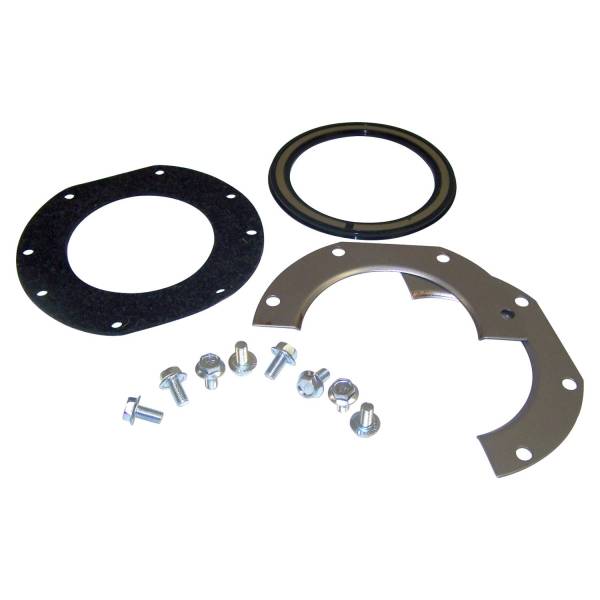 Crown Automotive Jeep Replacement - Crown Automotive Jeep Replacement Steering Knuckle Seal Kit Front Incl. 2 Retaining Plates/1 Felt Seal/1 Oil Seal/8 Bolts  -  J0998445 - Image 1