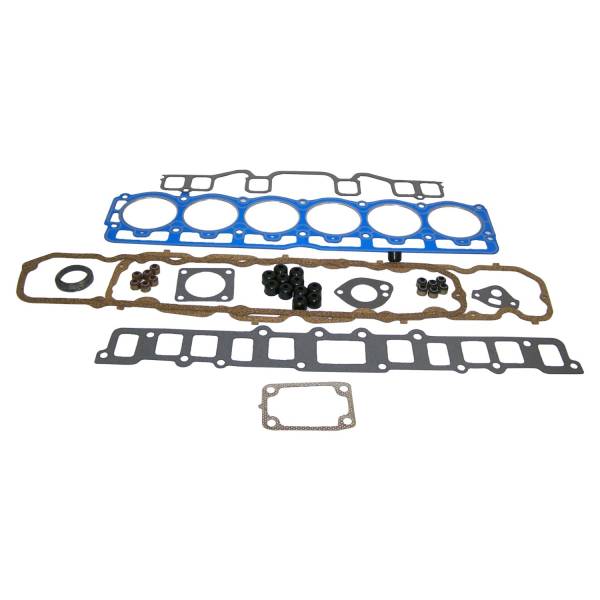 Crown Automotive Jeep Replacement - Crown Automotive Jeep Replacement Engine Gasket Set Upper Incl. Both Types Of Valve Cover Gaskets  -  J8128190 - Image 1