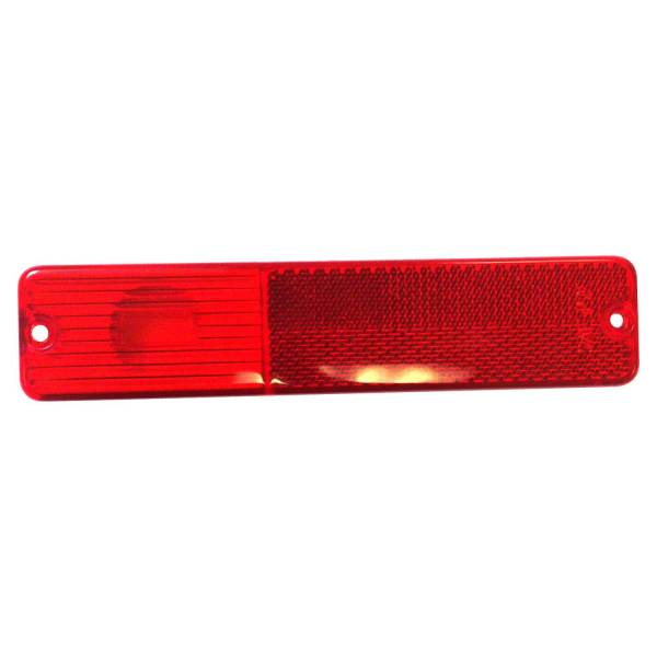 Crown Automotive Jeep Replacement - Crown Automotive Jeep Replacement Side Marker Lens Red  -  J0994021 - Image 1