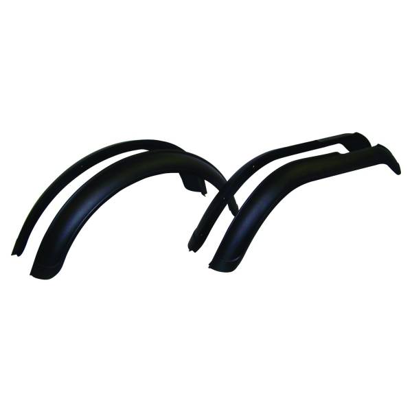 Crown Automotive Jeep Replacement - Crown Automotive Jeep Replacement Fender Flare Kit Incl. 4 Fenders And Hardware  -  J8997109 - Image 1