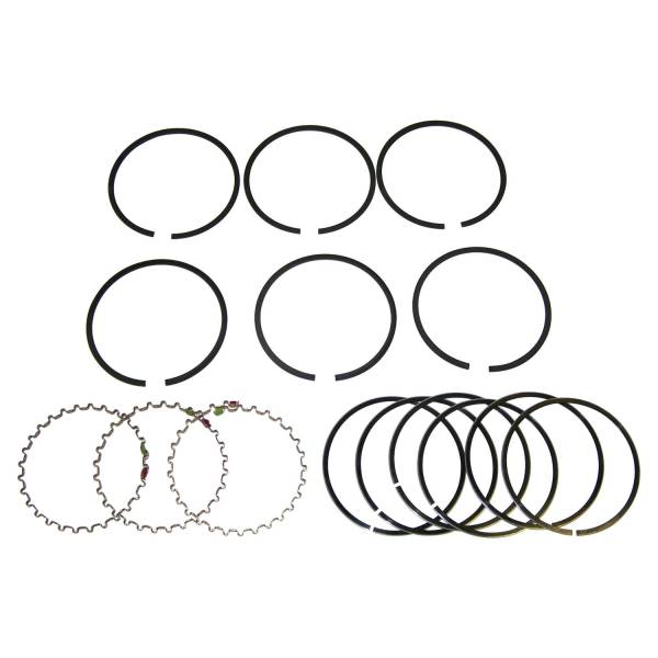 Crown Automotive Jeep Replacement - Crown Automotive Jeep Replacement Engine Piston Ring Set Standard Size Set Of 6  -  J8121683 - Image 1