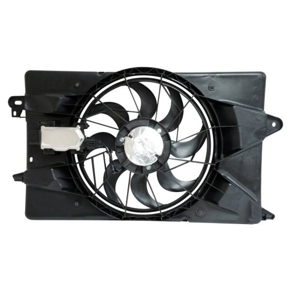 Crown Automotive Jeep Replacement - Crown Automotive Jeep Replacement Cooling Fan Module Single Cooling Fan Module  -  68197298AB - Image 1