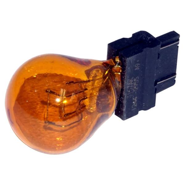 Crown Automotive Jeep Replacement - Crown Automotive Jeep Replacement Bulb 3157A Long Life Bulb Amber  -  L0003157AK - Image 1