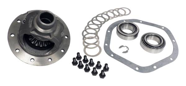 Crown Automotive Jeep Replacement - Crown Automotive Jeep Replacement Differential Case Assembly Incl. Differential Case w/Gear Set Bearing Set Shim Set Ring Gear Bolts and Cover Gasket For Use w/Dana 44  -  4778672 - Image 1